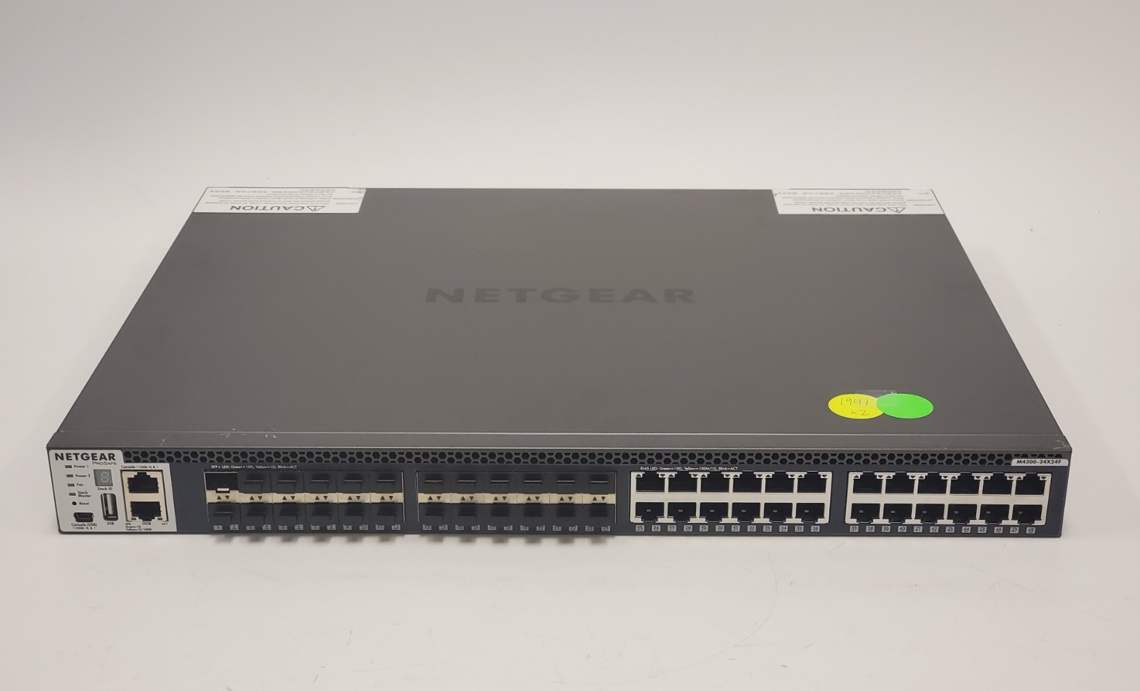 Netgear ProSafe M4300-24x24F 24-Port 10G Copper 24-Port 10G Fiber L3 Switch