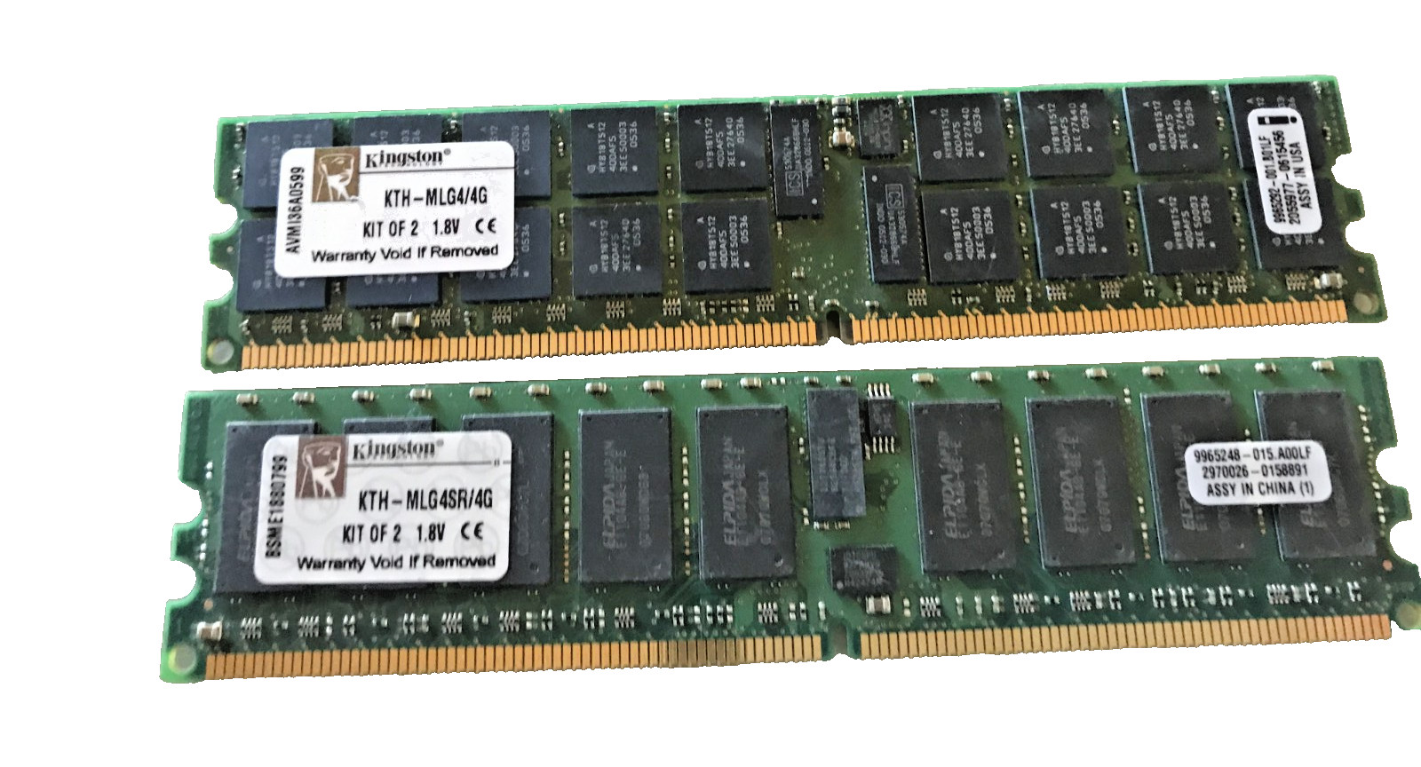 Kingston 2 GB DDR2 PC2-3200 ECC for Server KTH-MLG4/4G (2X2GB)