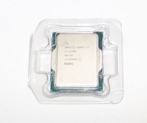 NEW Intel Twelve 12 Core i7-12700 SRL4Q CPU Processor 4.90 GHz LGA1200 i7 12700