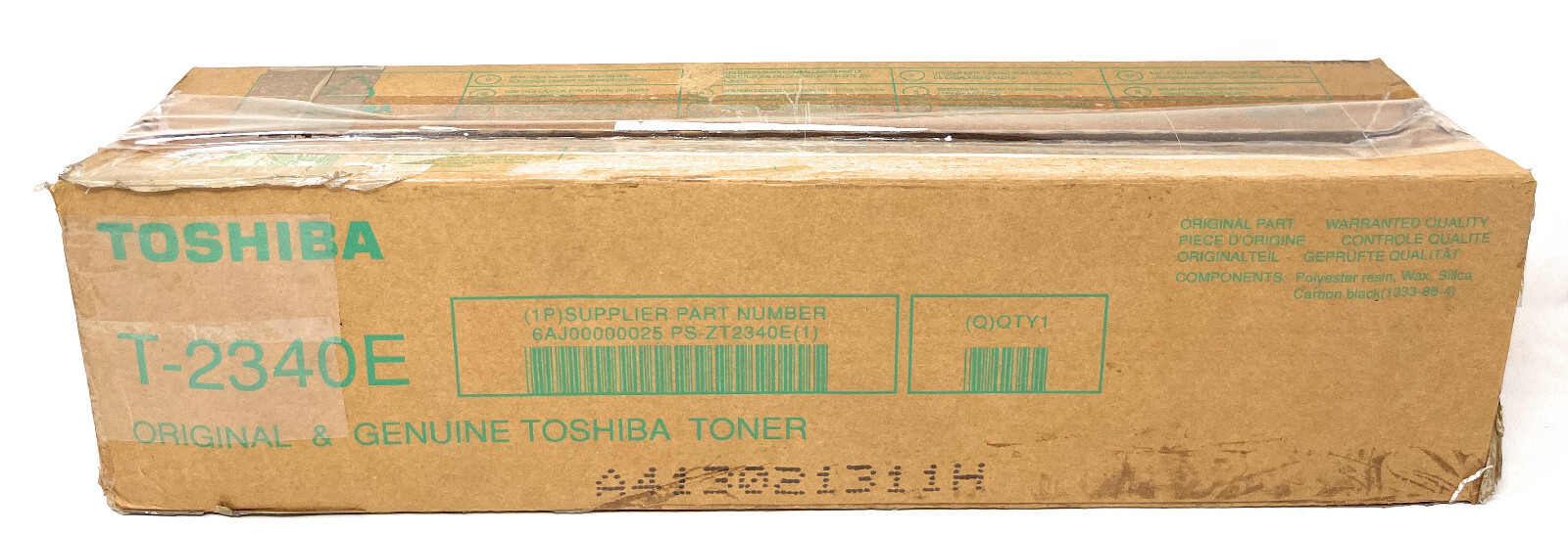TOSHIBA 6AJ00000025 T-2340E Original Black Toner E-Studio 232/282 [Open Box]
