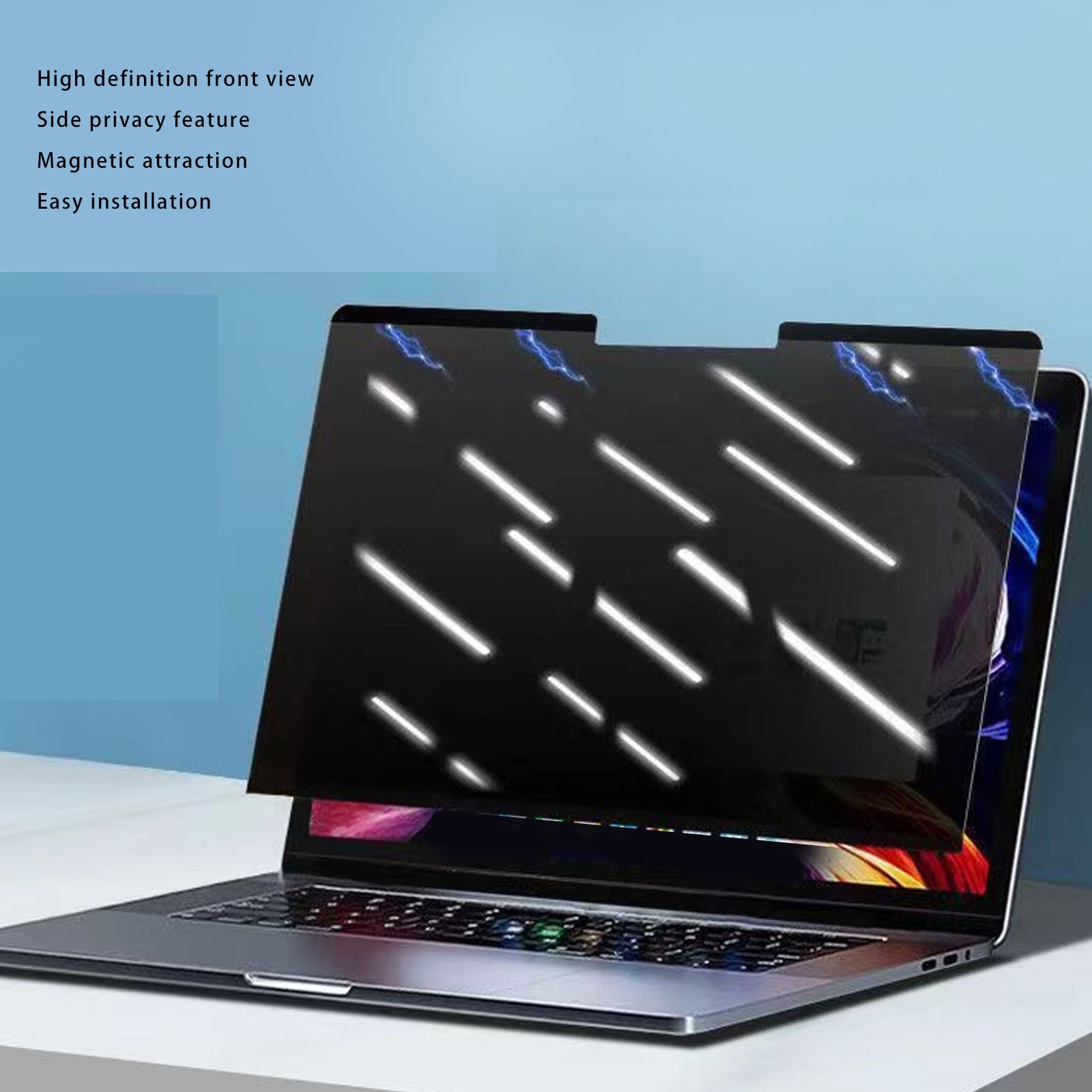 Magnetic Laptop Privacy Screen Scratch Resistance Non Glaring Removable 16: DABJ