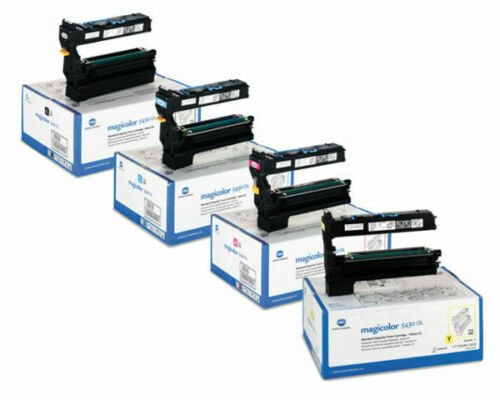 Original Toner Konica Minolta MagiColor 5430 5430DL / 1710582-001 002 003 004