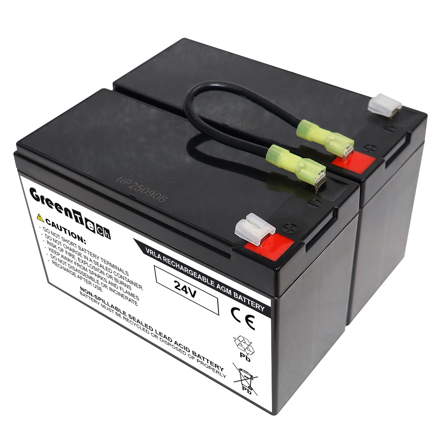 GREENTECH APCRBC109 24V SLA COMPATIBLE BATTERY FOR BN1250LCD BR1200LCDI RBC109