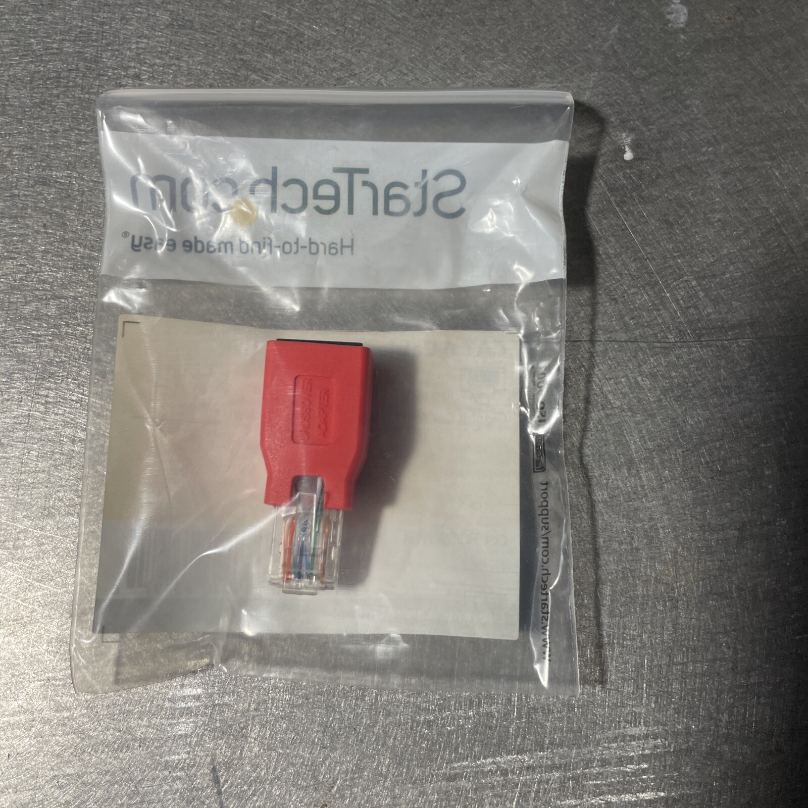 StarTech C6CROSSOVER Crossover adapter - RJ-45 (M) - RJ-45 (F) - Gigabit -