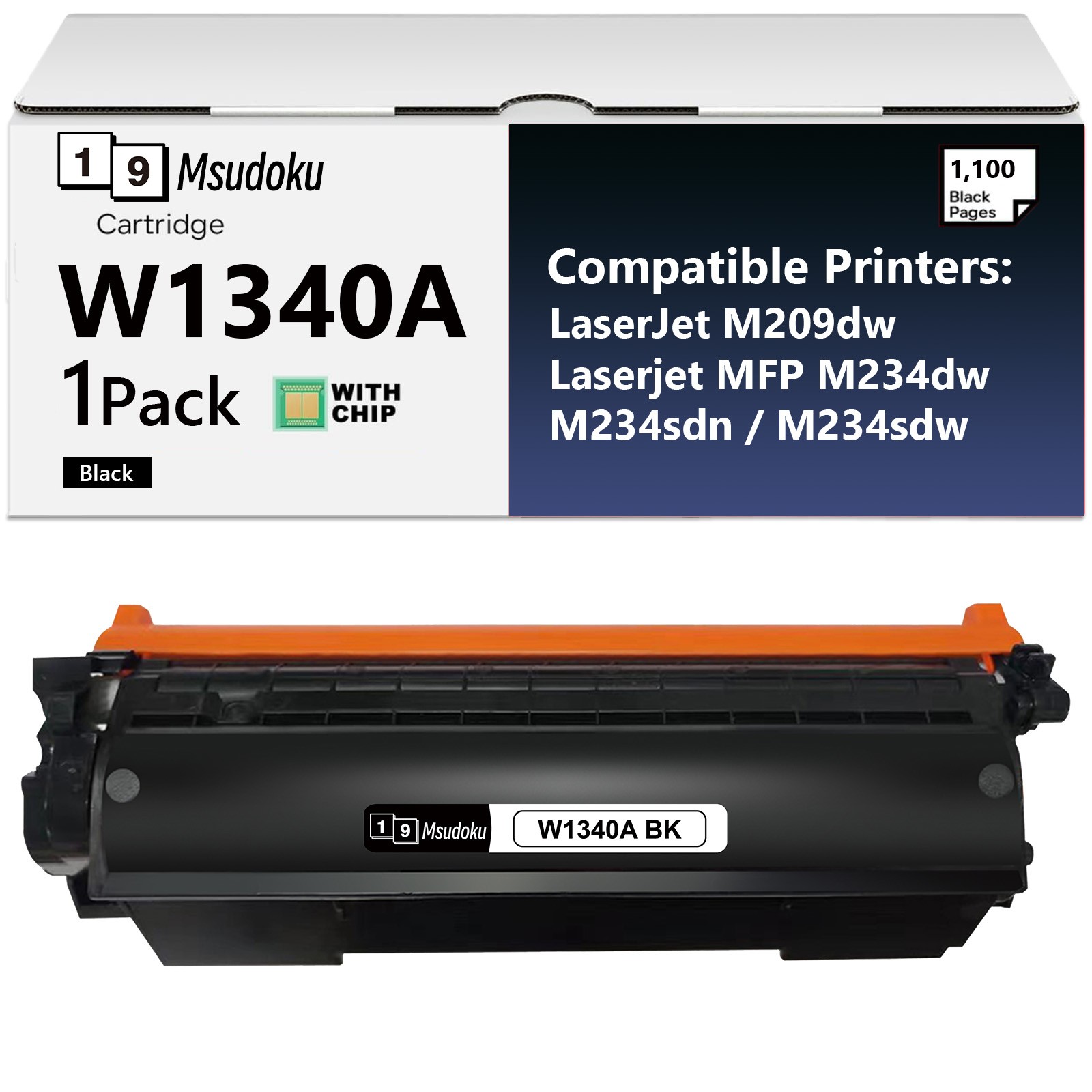 W1340A 134A Toner Cartridge for HP 134A LaserJet M209 M209dw M234sdw WITH CHIP