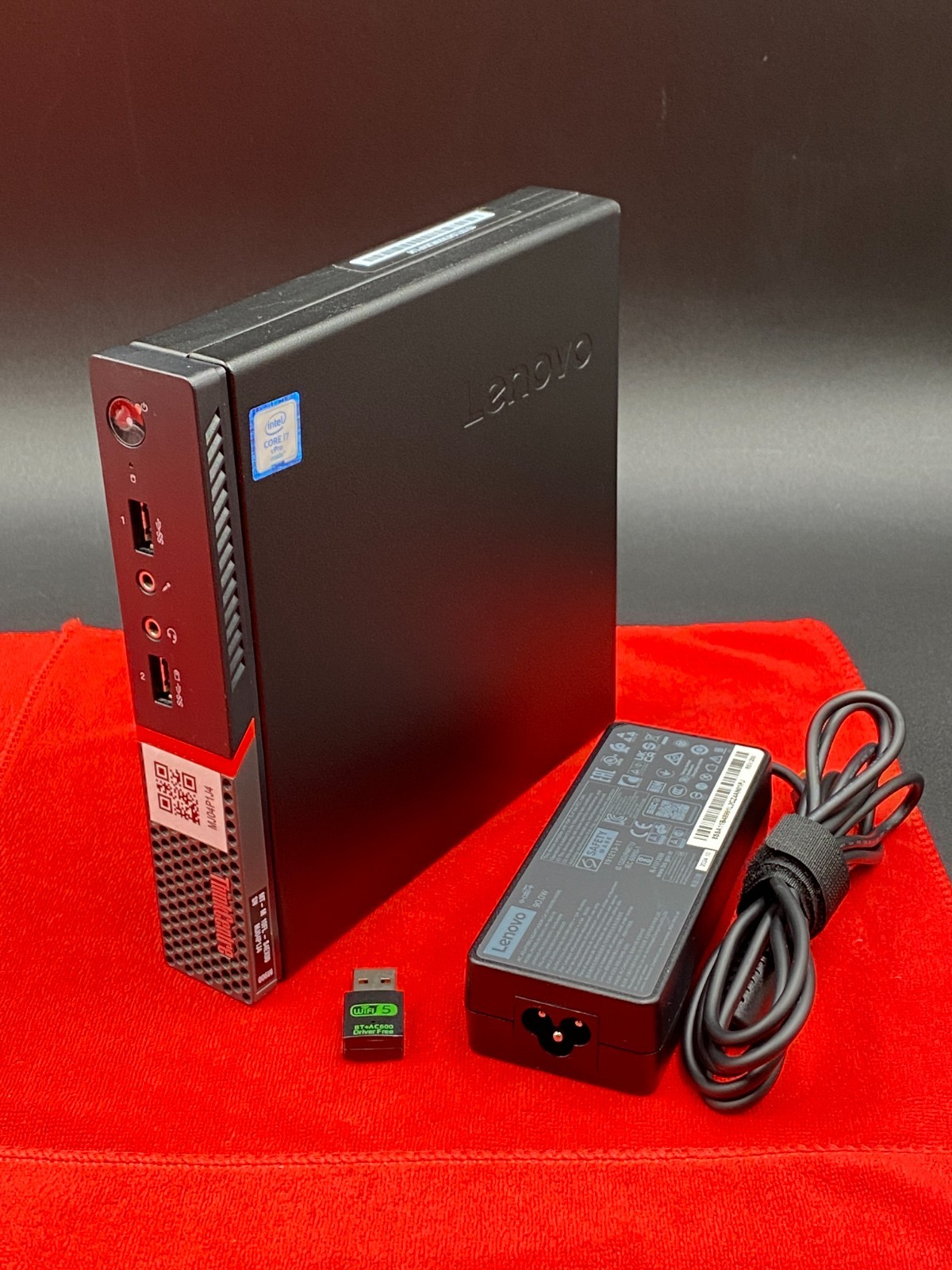 LENOVO THINKCENTRE M900 TINY PC i7-6700T 8GB RAM 120GB SSD WiFi WINDOWS 11 + AC
