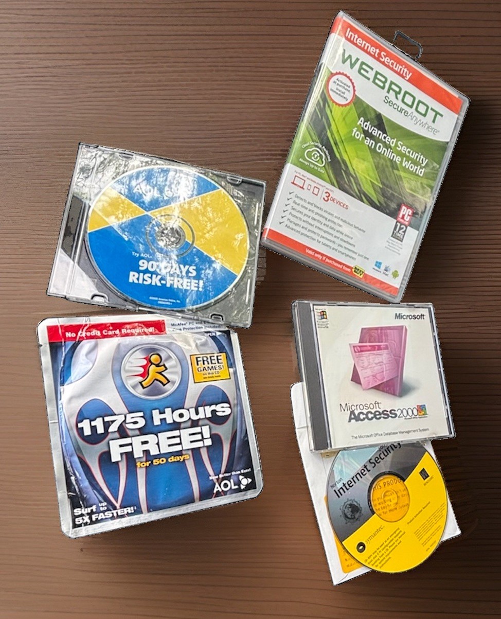 Vintage PC Software Lot 