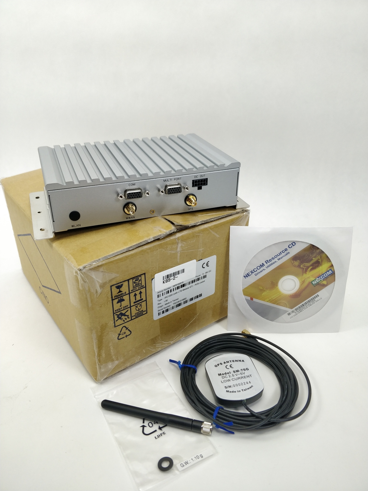 Nexcom Vtc-1020 9-36vdc Pcb Coated