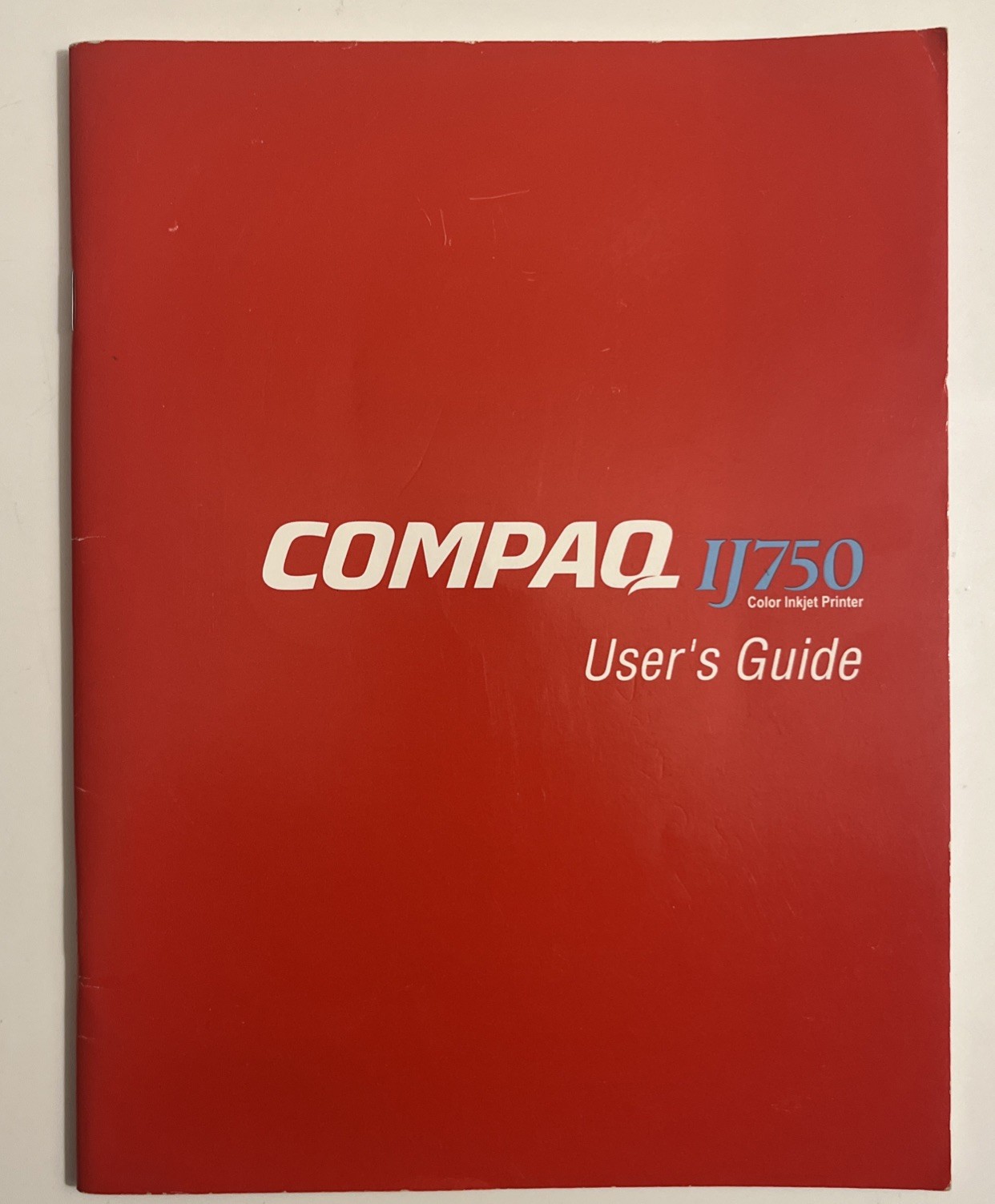 Compaq IJ750 Color Inkjet Printer User’s Guide 1999 1st edition 