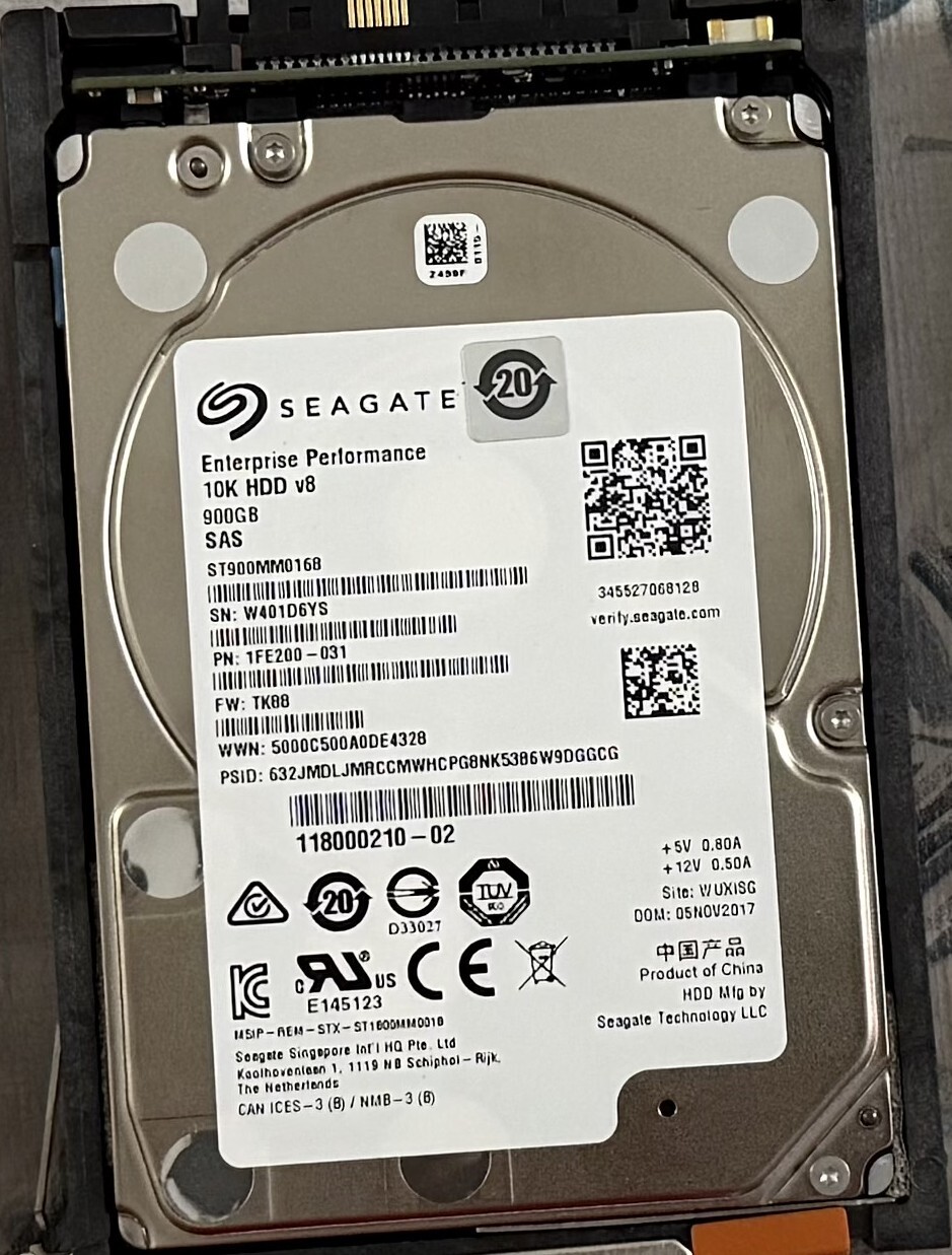 Seagate Savvio 900GB, 10000 RPM, 2.5 inch (ST900MM0006) Internal Desktop Drive
