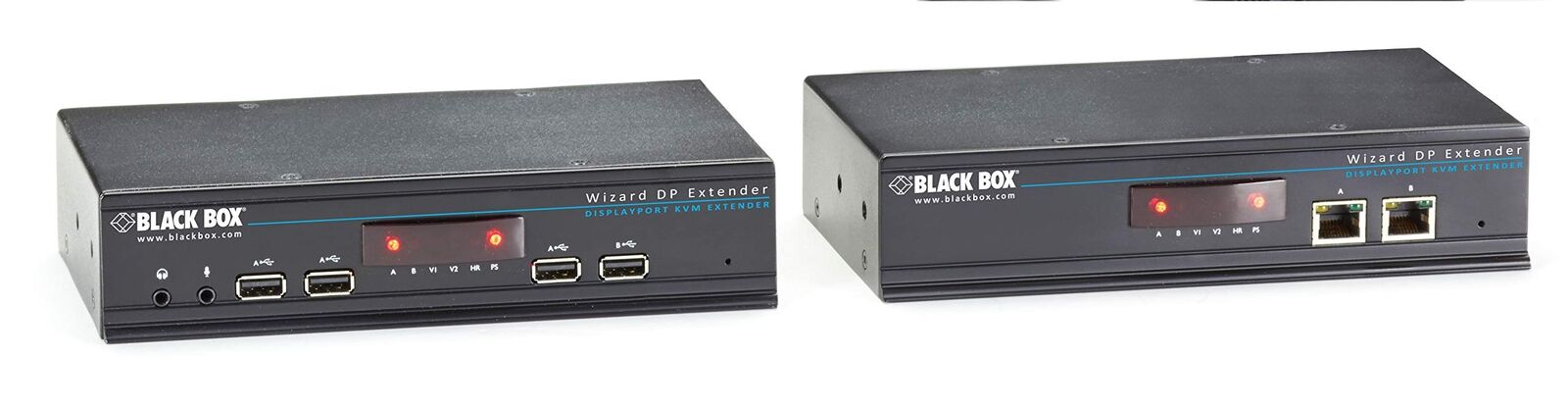 Black Box Corporation Dual-Head Displayport Kvm Extender Over Catx