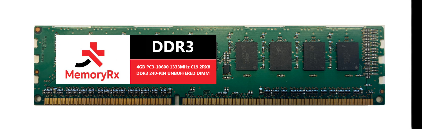 MemoryRx 4GB DDR3 1333MHz Memory RAM Equivalent to Samsung M378B5273DH0-CH9