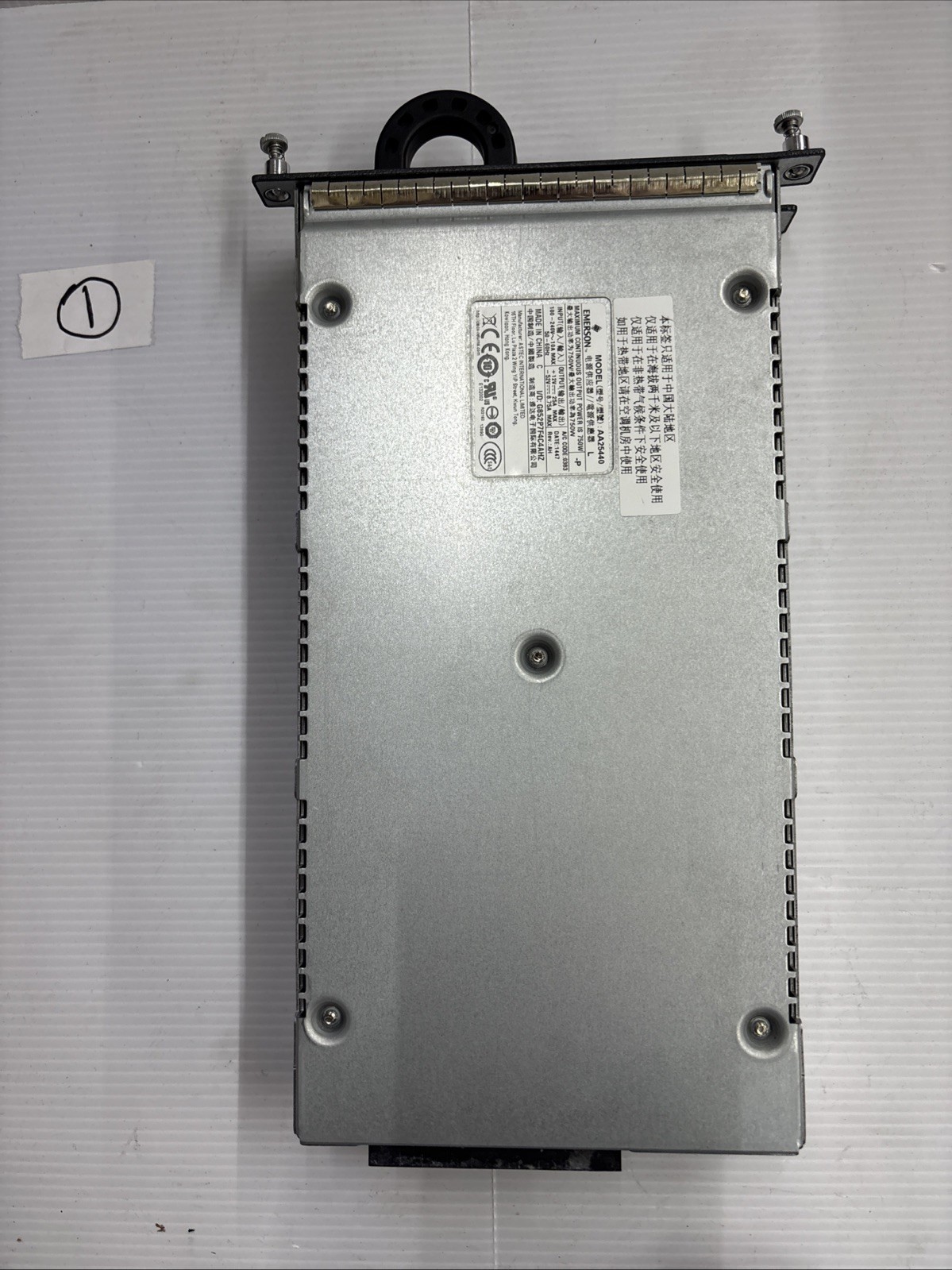 Emerson AA25440 AC Power Supply C3K-PWR-750WAC V01