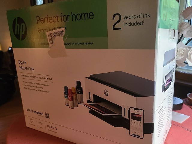 HP Smart Tank 6002 Wireless All-in-One Ink Tank Printer / Scanner