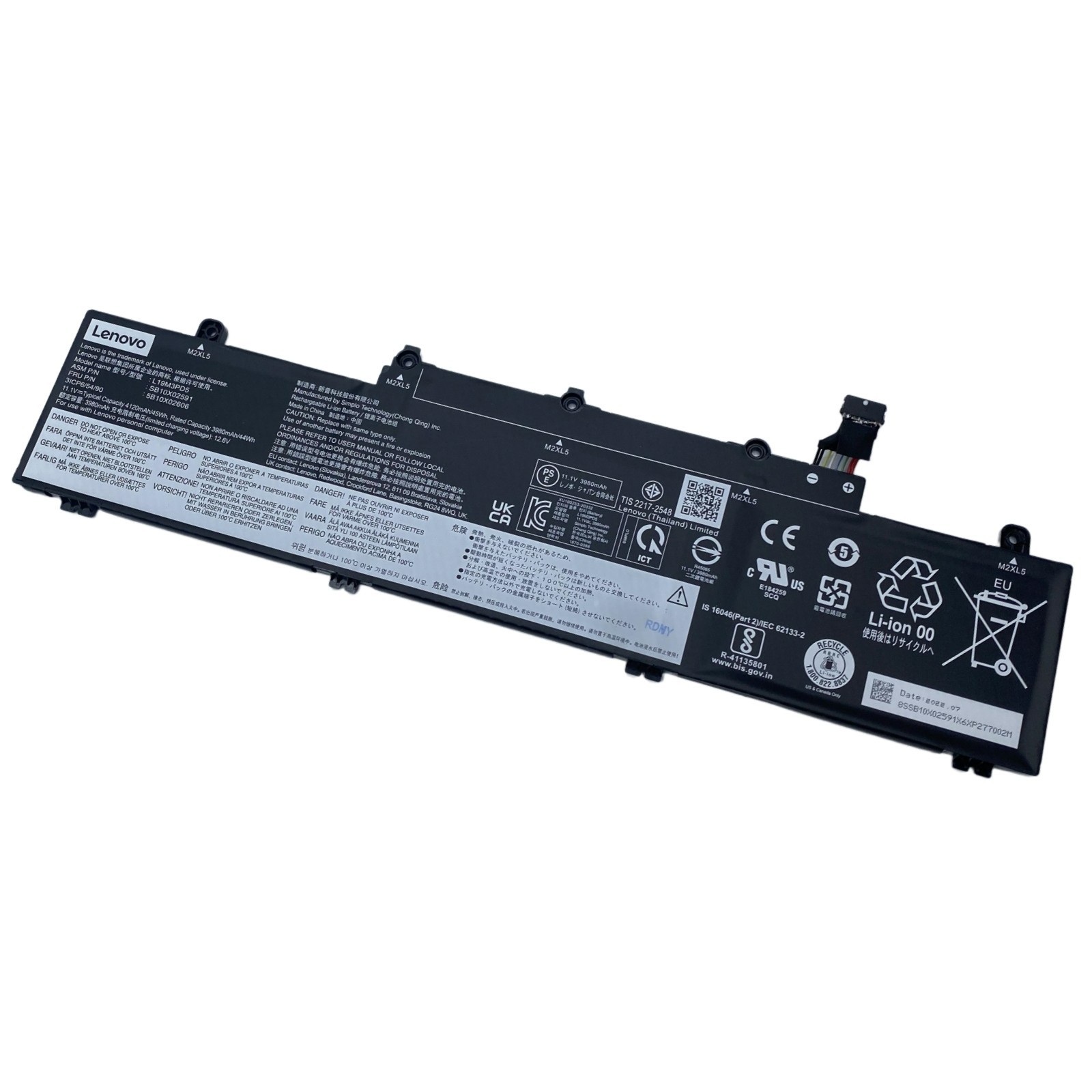 Genuine L19C3PD5 L19D3PD5 L19L3PD5 Battery For Lenovo ThinkPad E14 E15 Gen 2 3