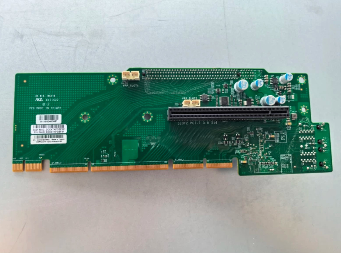 Supermicro AOC-2UR66-i4G 2U Ultra Riser 4-port GbE 2x PCI-E 3.0 x16