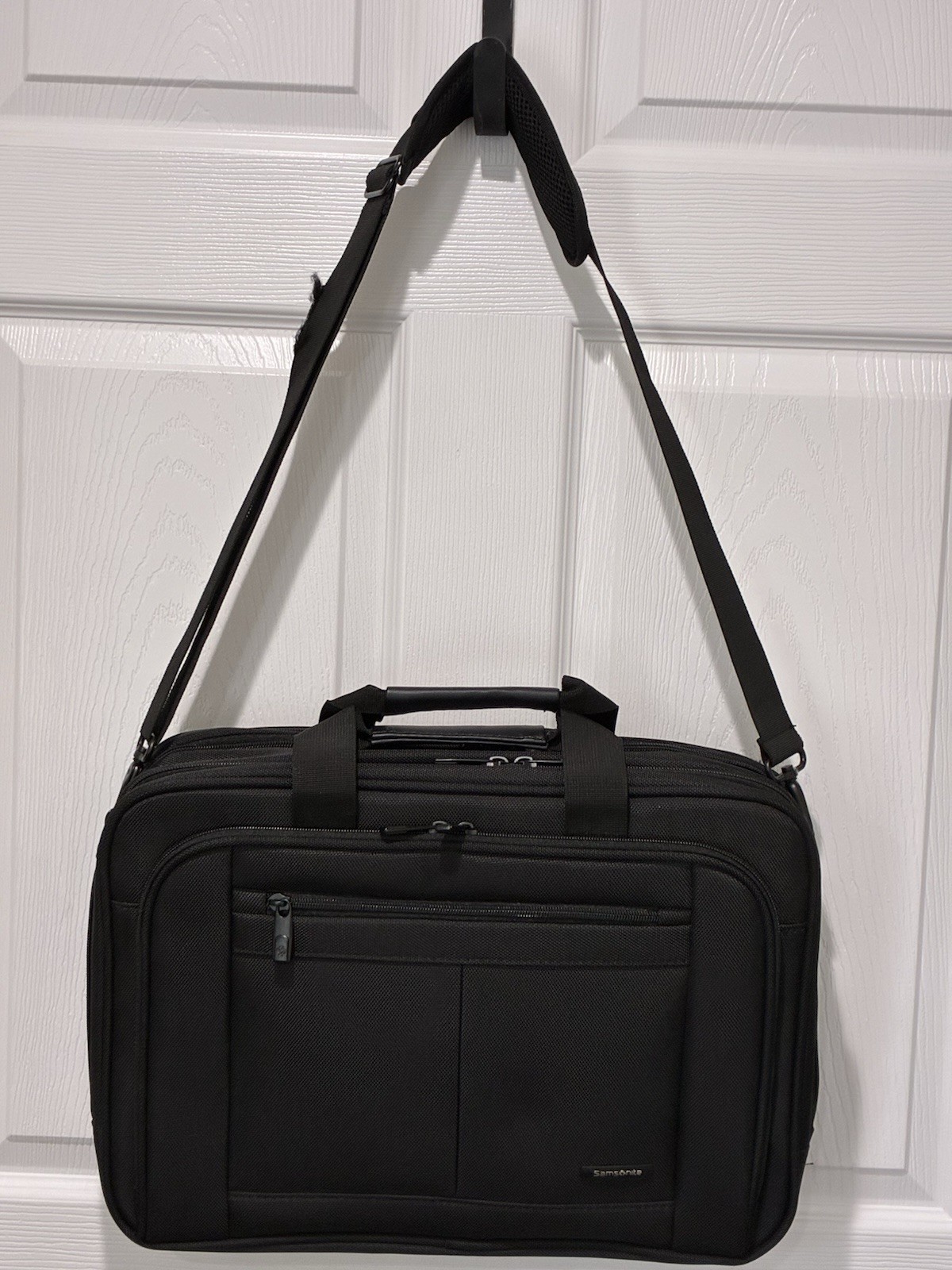 Samsonite Classic Business Laptop Briefcase Shoulder Bag Travel Work *READ*