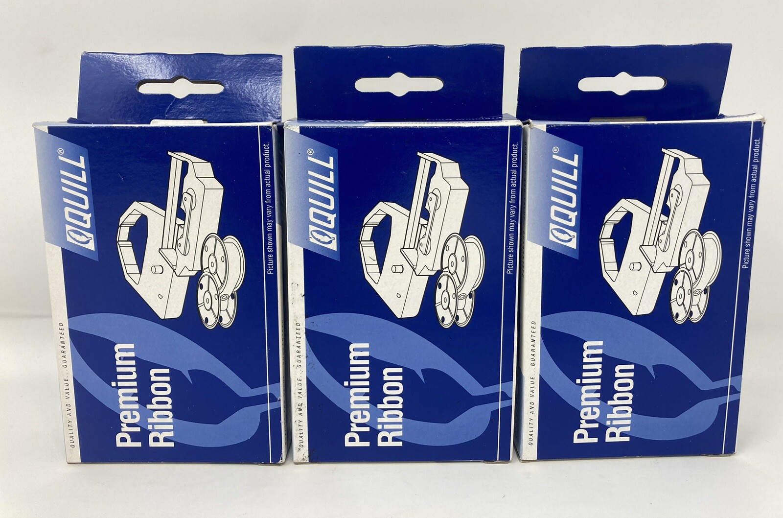 Lot Of 3 Quill Premium Ink Ribbon 7-11413 Black Okidata Microline 380 390 391