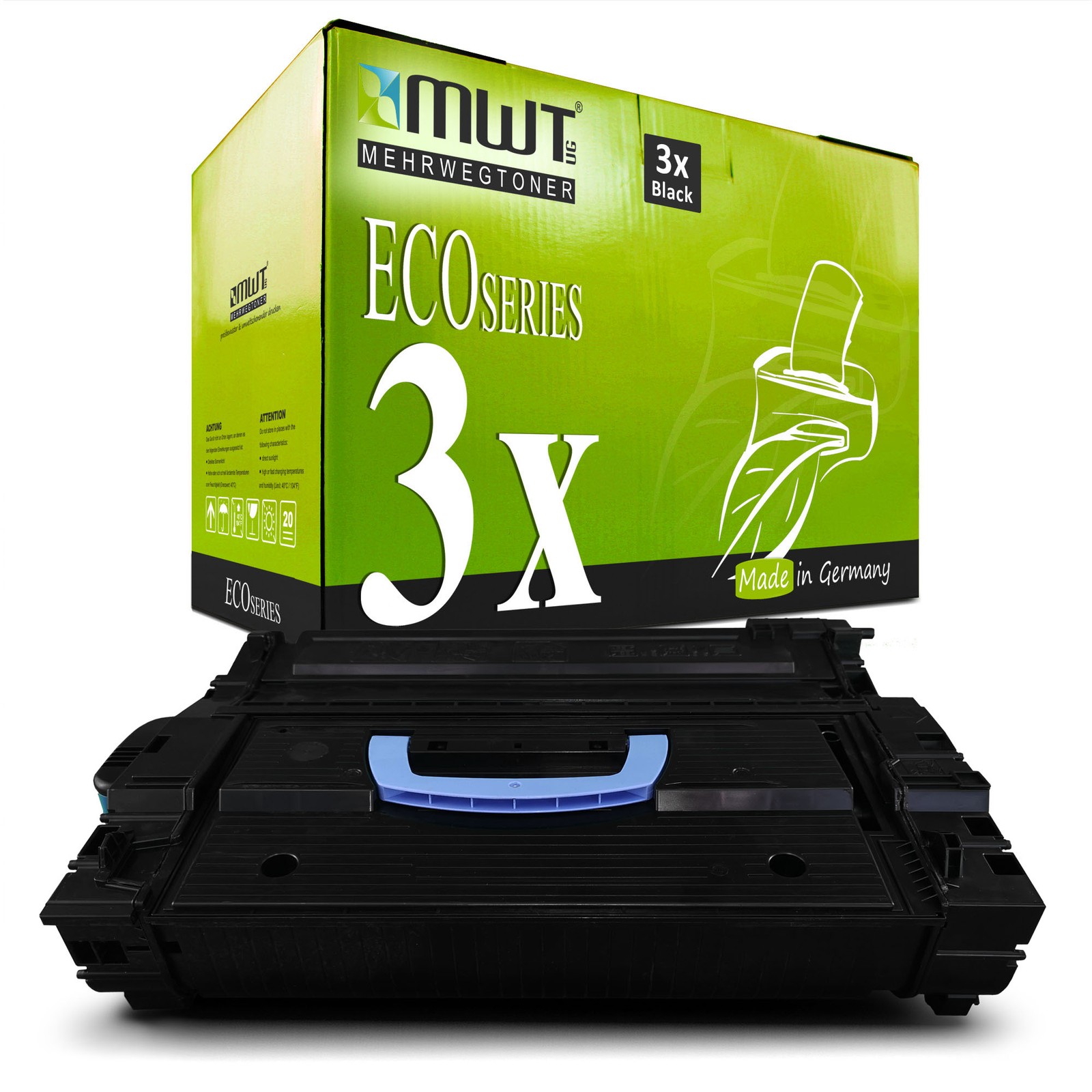 3x Compatible HP LaserJet Enterprise Toner CF325X 25X Black Cartridge XL