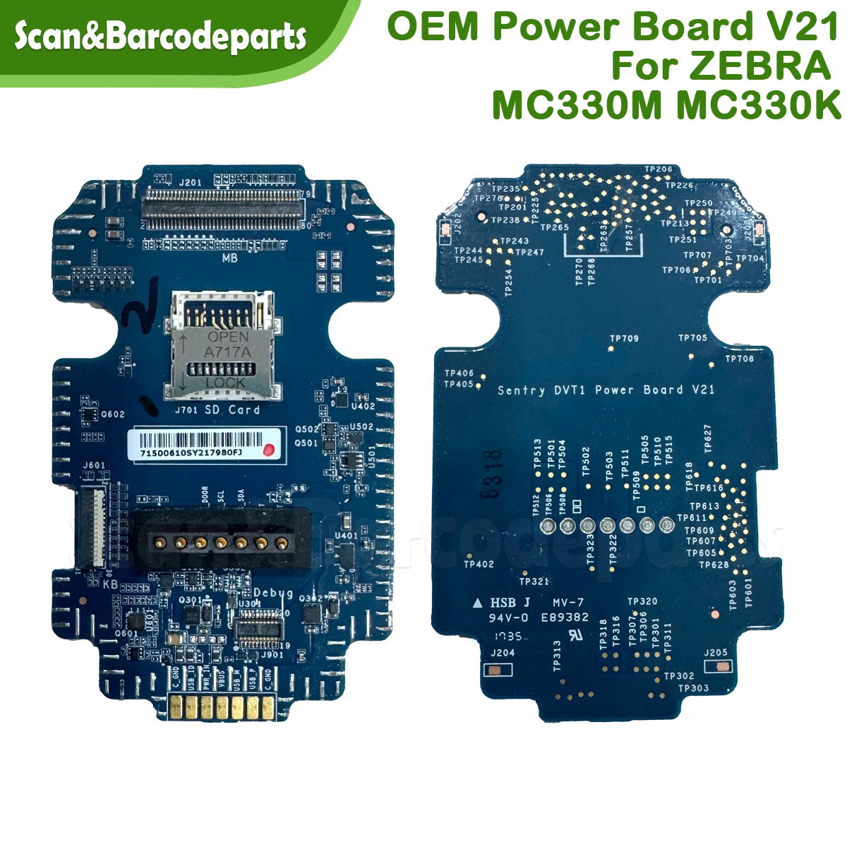 OEM Power board V21 FOR ZEBRA MC33 Series MC330M-S/G/R MC330K-S/G/R