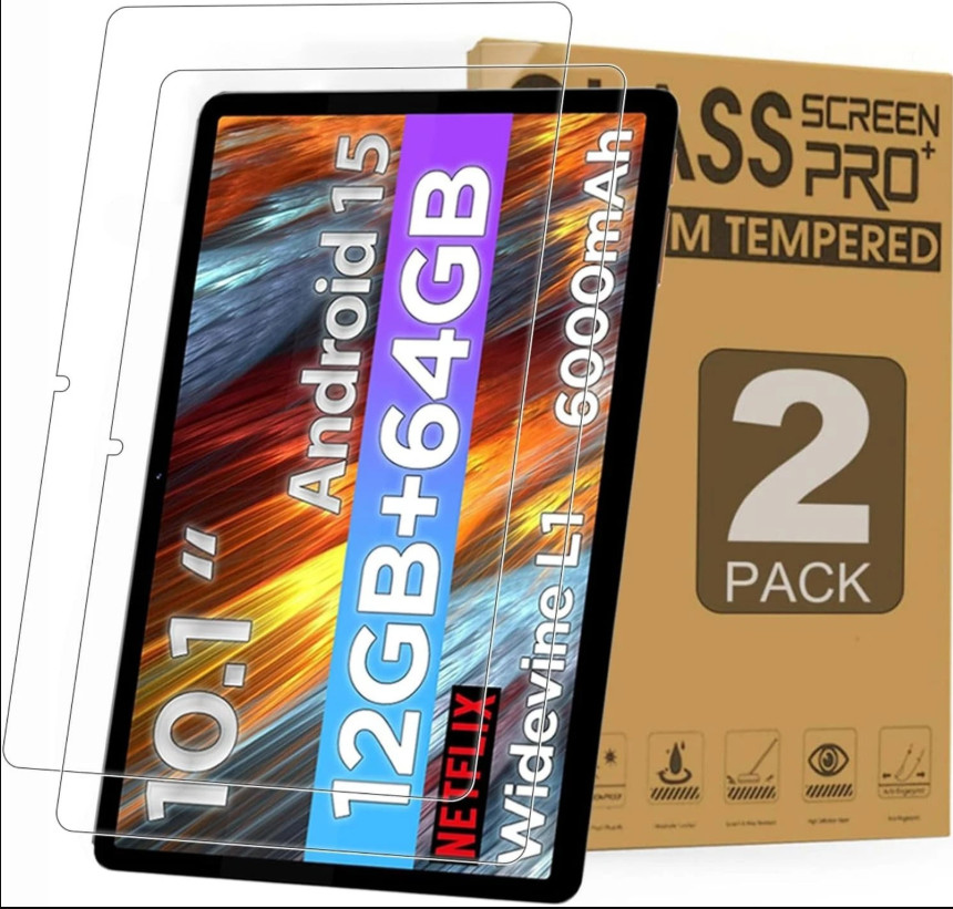 2 PCS Raemond K30/K50/K70/K80/Z30 Android Tablet Tempered Glass Screen Protector