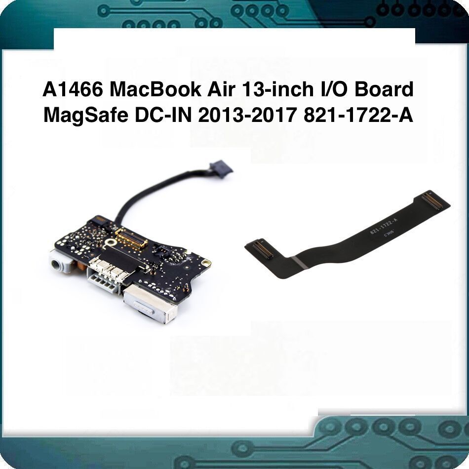 A1466 MacBook Air 13-inch I/O Board MagSafe DC-IN 2012-2017 923-0439 923-0440