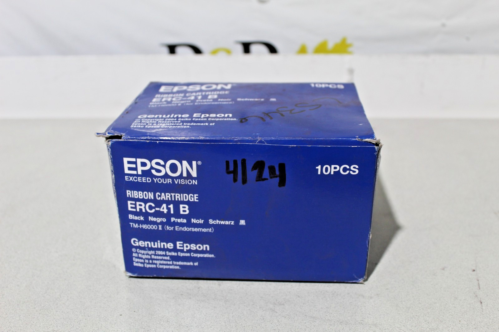 Epson ERC-41B Ink Replacement Cartridges 10 pk new genuine