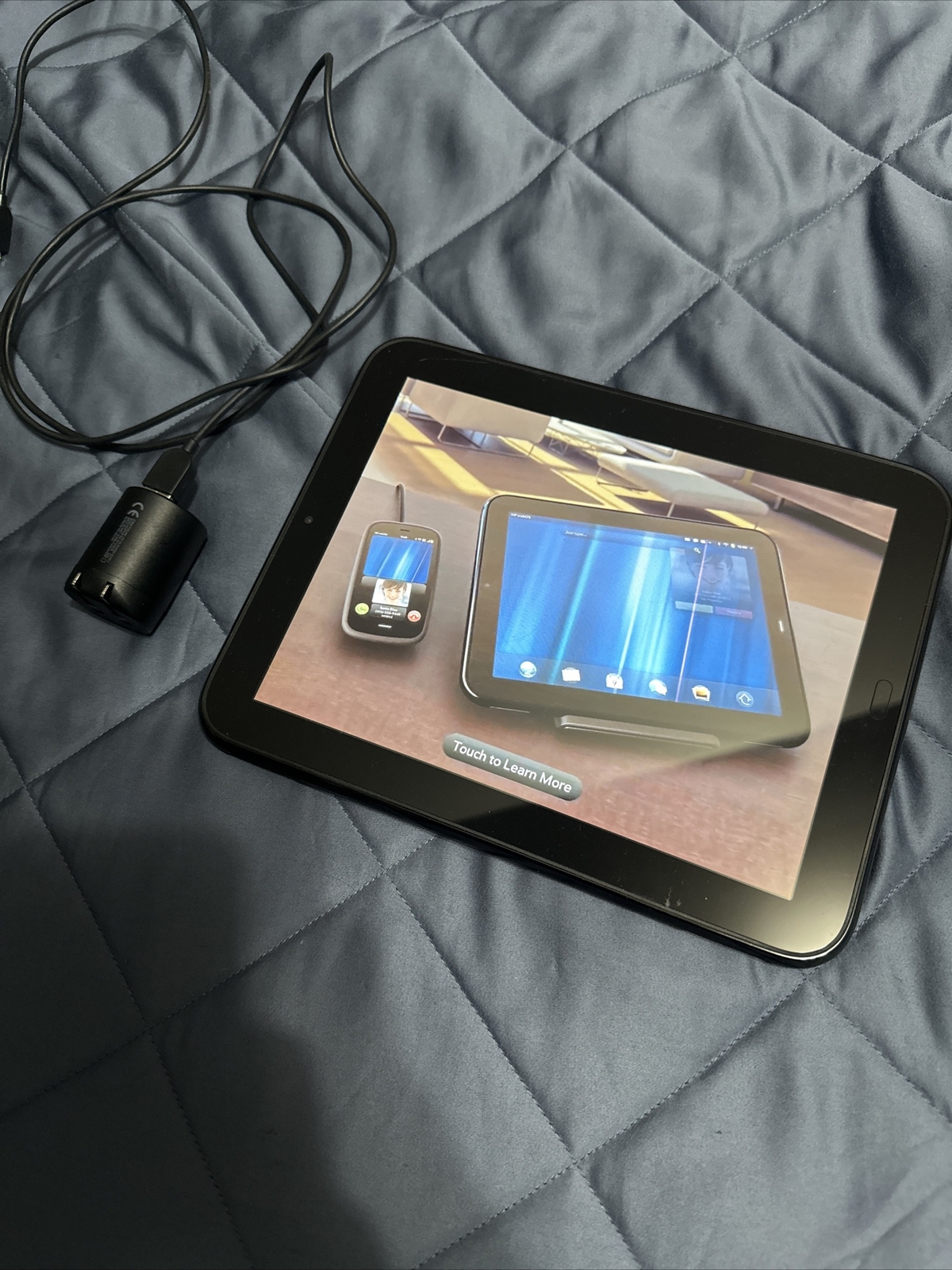 RARE RUNNING STORE DEMO SOFTWARE HP TouchPad 32GB, Wi-Fi, 9.7in - Glossy Black