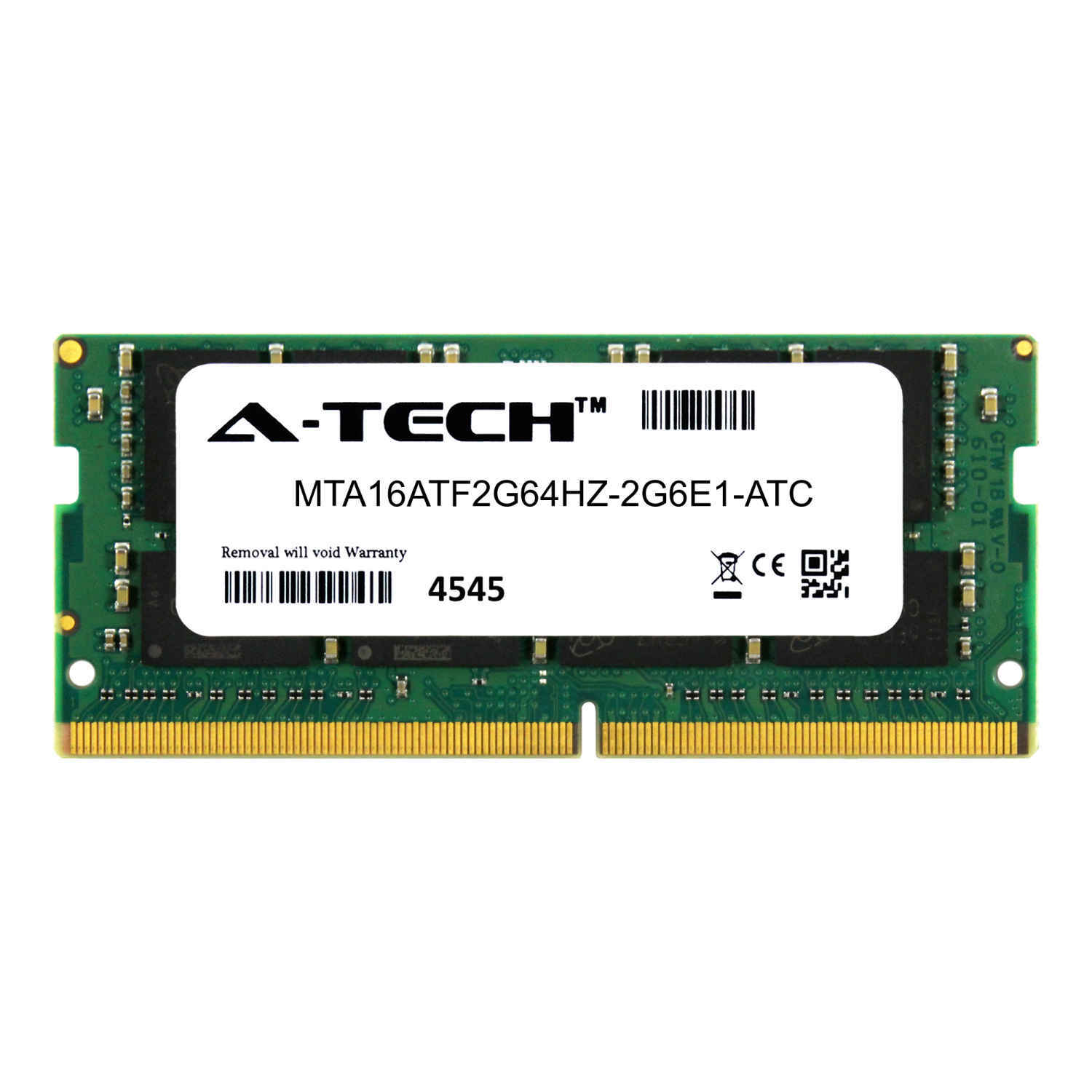 16GB PC4-21300 SODIMM (Replacement for Micron MTA16ATF2G64HZ-2G6E1) Memory RAM