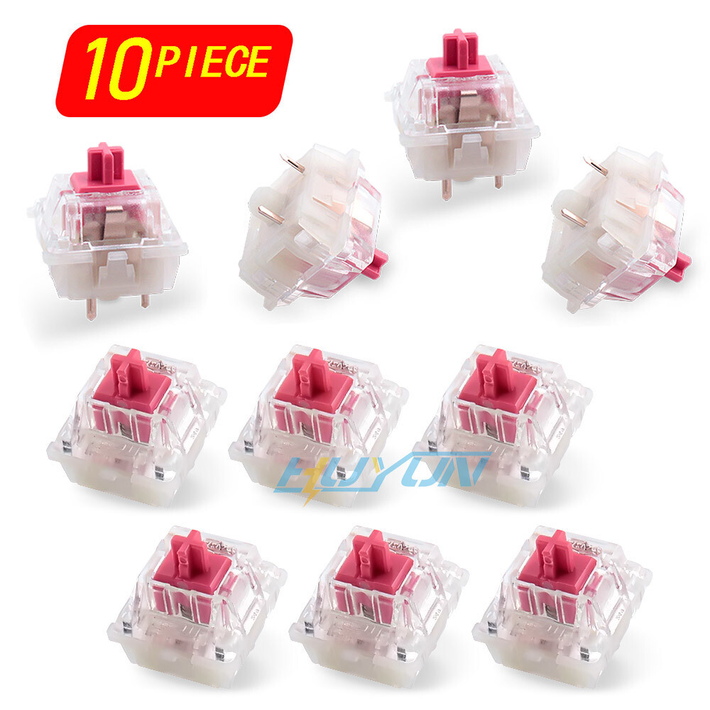 New 10X 5X PINK Swithes Shaft for Logitech Cherry MX RGB Mechanical Keyboard