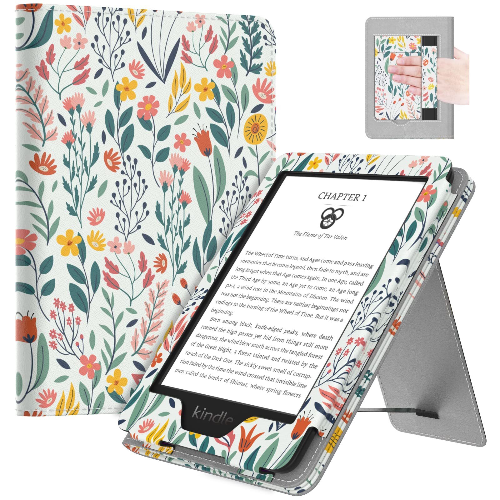 MoKo Case Fits All-New 6" Kindle (11th Generation, 2022 Release)/ Kindle (10th