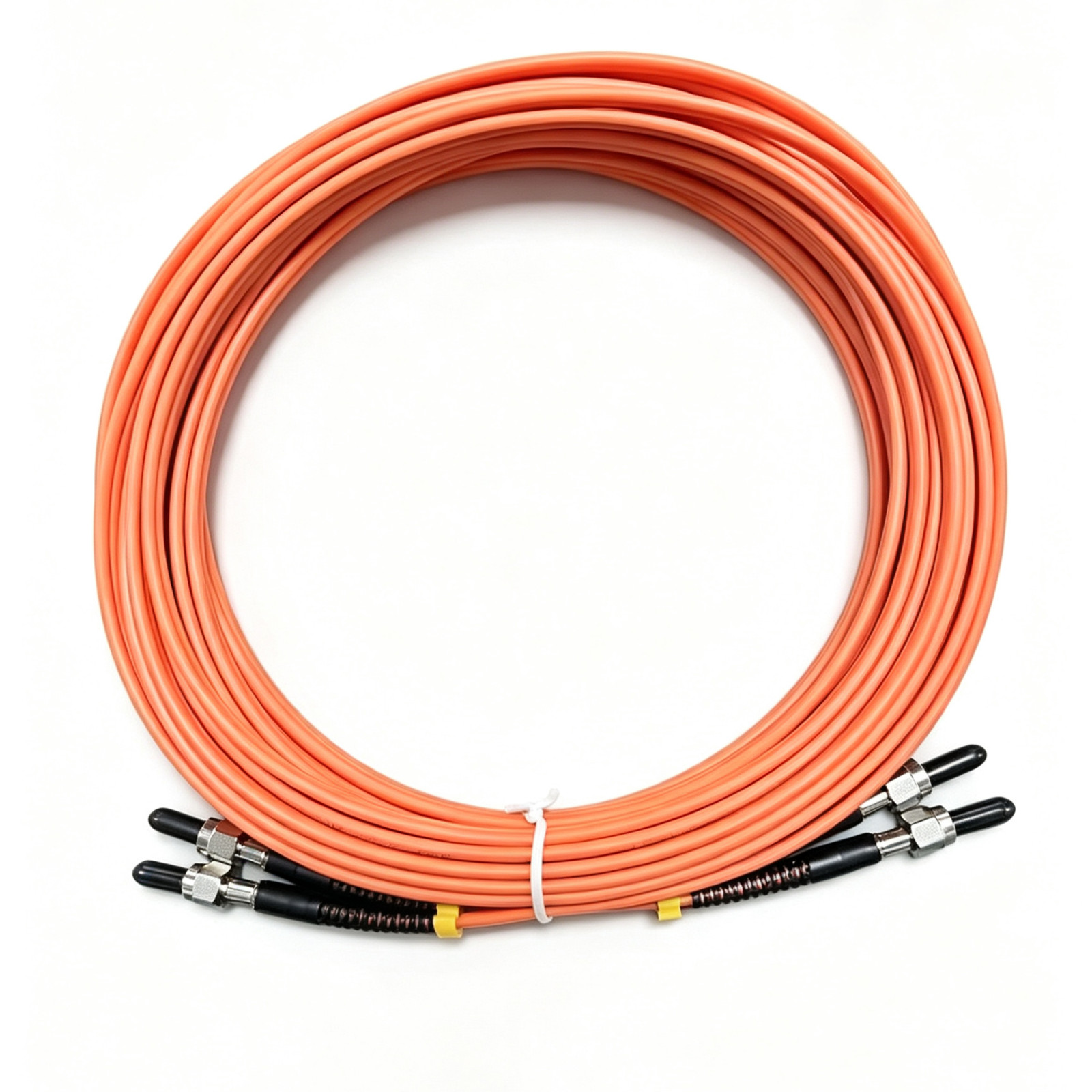 1~30M SMA905-SMA905 Multi-mode Industrial Fiber Optic Patch Cord,62.5/125 Duplex