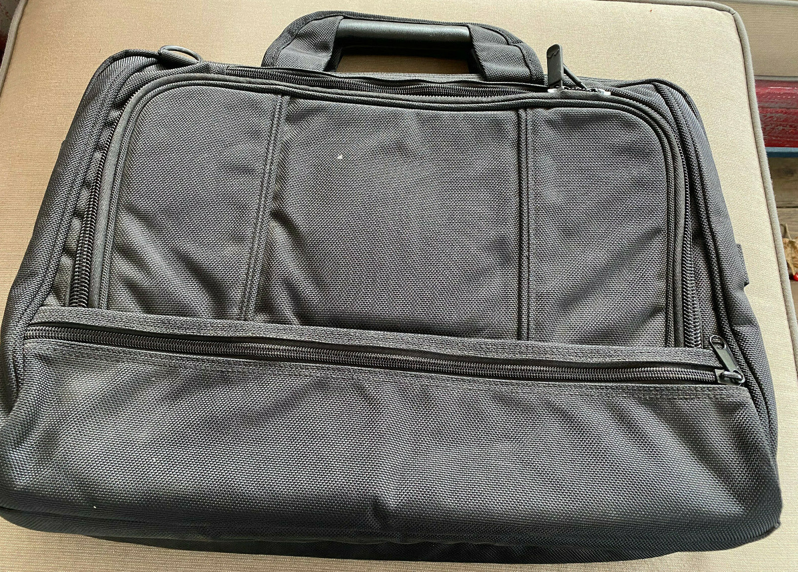 Brenthaven Computer Bag Briefcase Black Bellingham WA Style ? Vintage New HELP