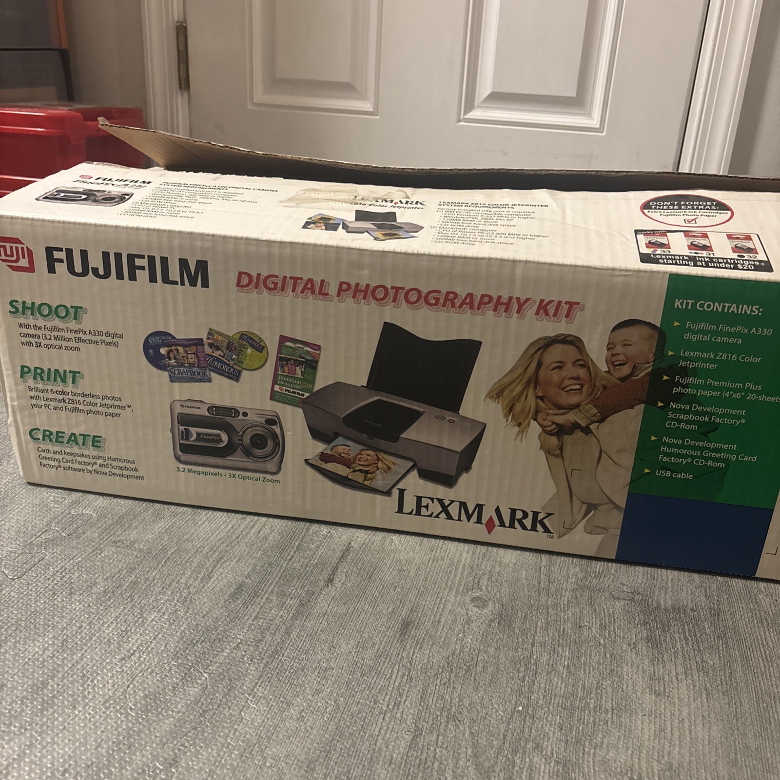 Lexmark Z816 Color Jetprinter Bundle / Kit (In Original Box) No Camera
