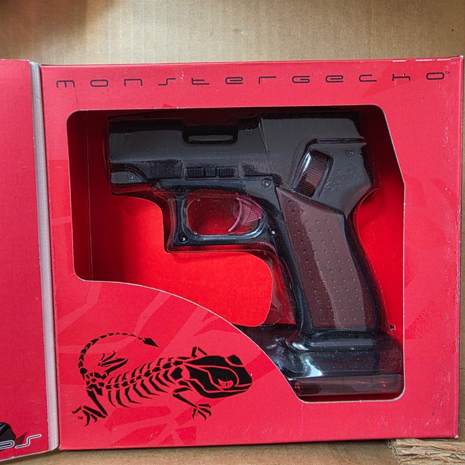NEW MonsterGecko PistolMouse FPS USB Optical Gaming Mouse 800 DPI Vintage 2004