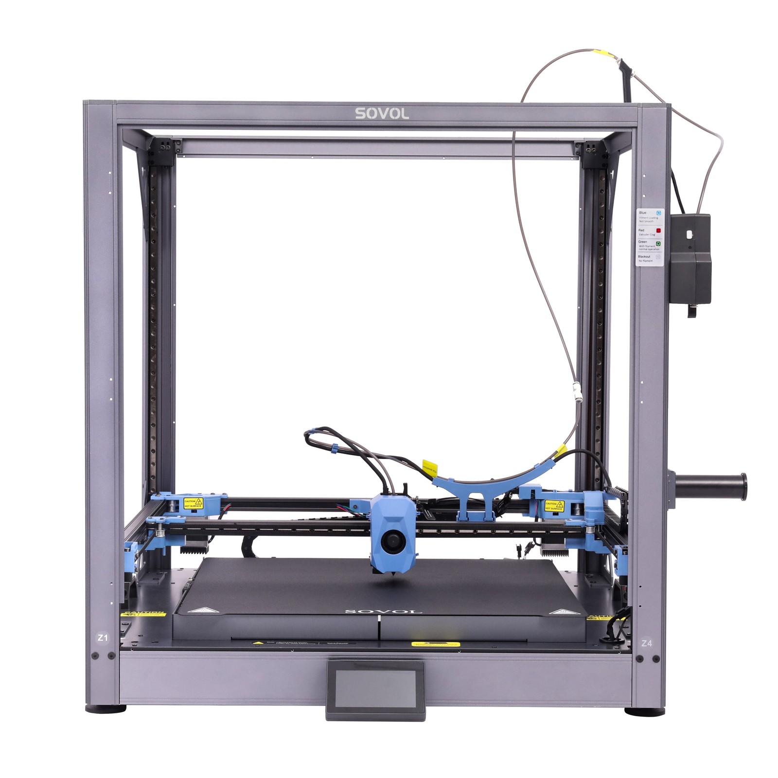 Sovol SV08 Max 3D Printer 700mm/s XYZ Full Linear Rails Eddy Current Scanning