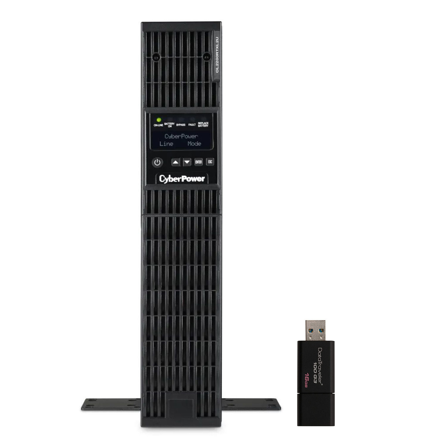 CyberPower OL2200RTXL2U Smart App Online UPS System 2200VA/1800W Power Supply