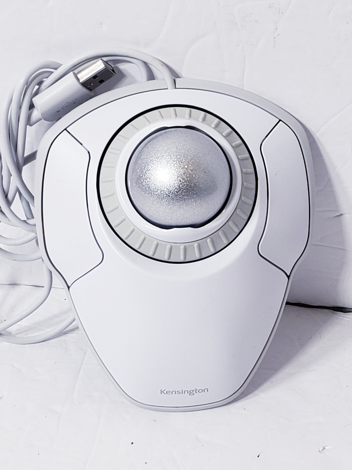 Kensington Orbit Trackball Scroll Ring White M01047 K72500WW - Tested