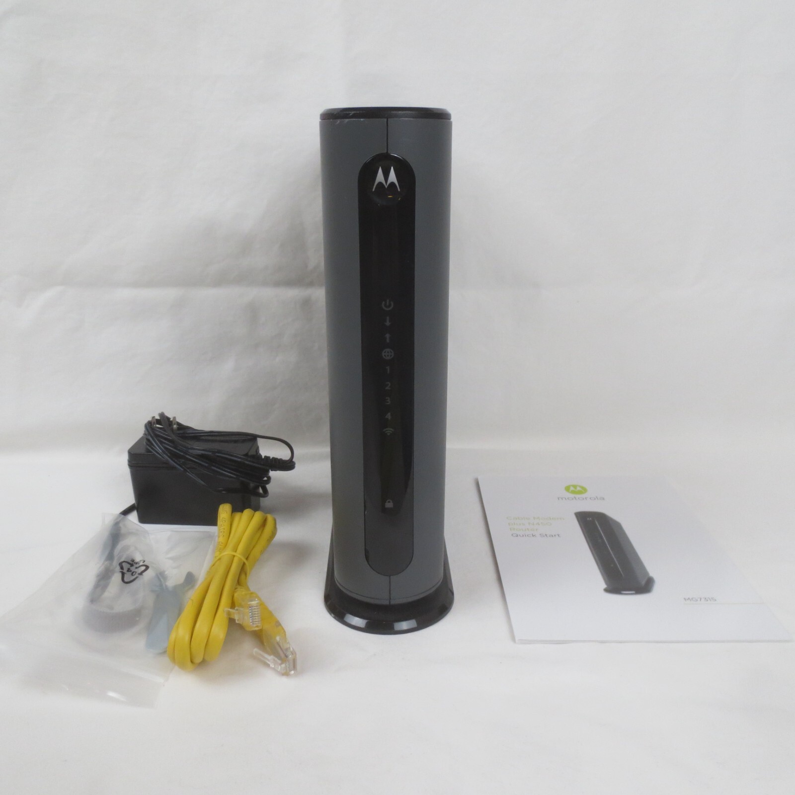 Motorola MG7315 8x4 343 Mbps DOCSIS 3.0 Cable Modem Plus N450 Wi-Fi Router