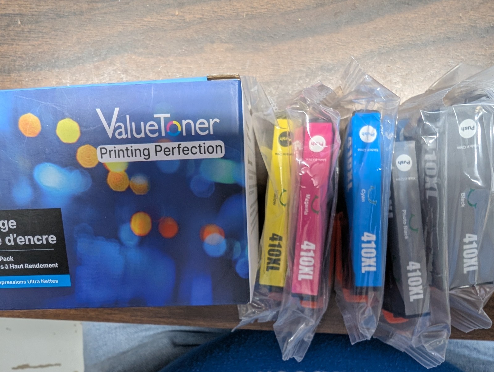 ValueToner non-OEM Epson 410XL 5-pack ink Black/Photo Black/C/M/Y BN 260521