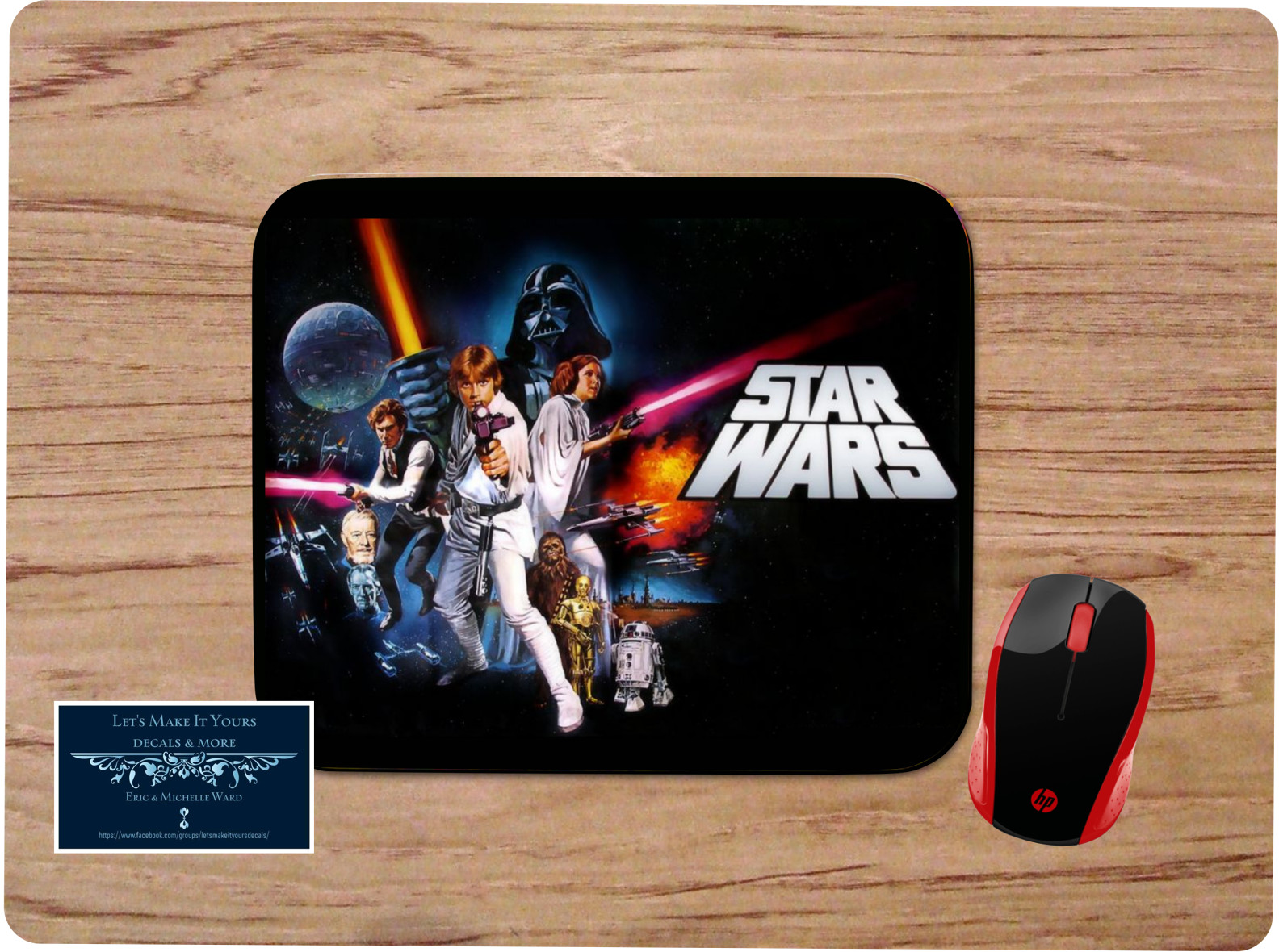 STAR WARS A NEW HOPE CUSTOM MOUSE PAD DESK MAT HOME SCHOOL GIFT STAR WARS