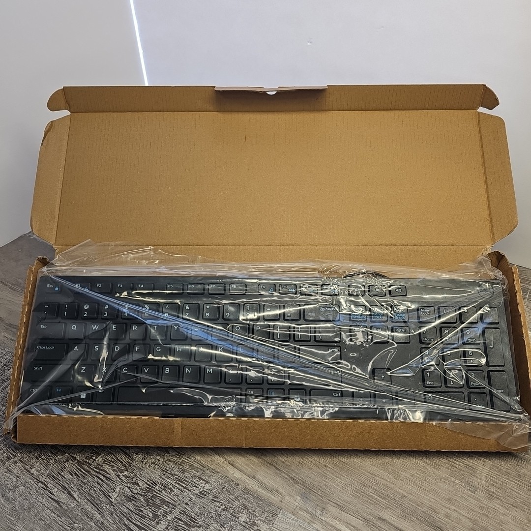 Dell KB216-BK-US Wired Keyboard - Black New In The Box. 2025 Production Date #1