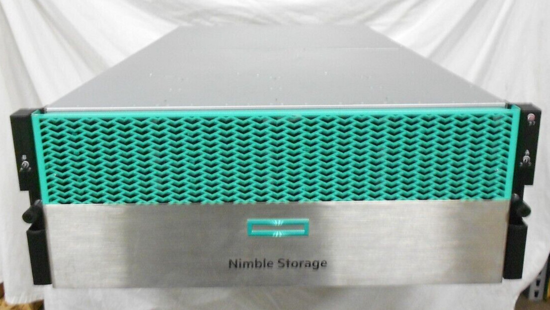 HPE HP Nimble ES3 SAN 12G Expansion Array 21x 4TB SAS 84TB 6x 1.92TB SSD