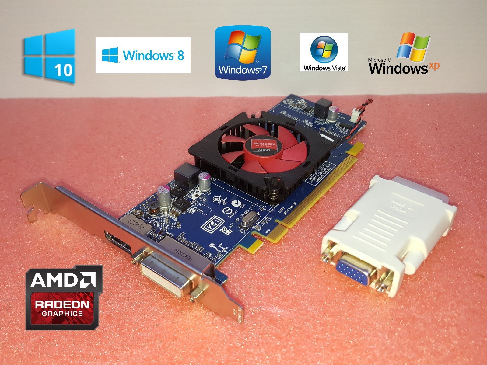 HP Pavilion Elite HPE-110F HPE-110T HPE-112Y 1GB Radeon HD Video Card