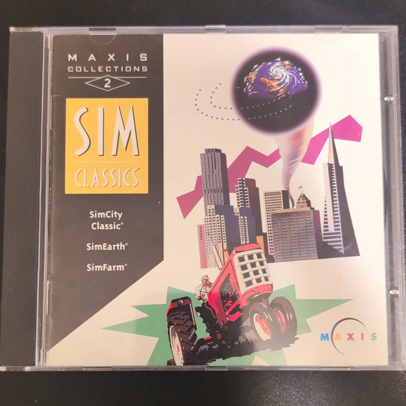 Maxis Sim Classics (Maxis Collections 2) CD for Mac English SimCity/SimEarth