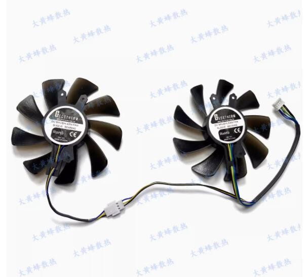 For GALAX RTX2060 GTX1660ti 1660 Graphics Card Fan FY09015M12LPA General Edition