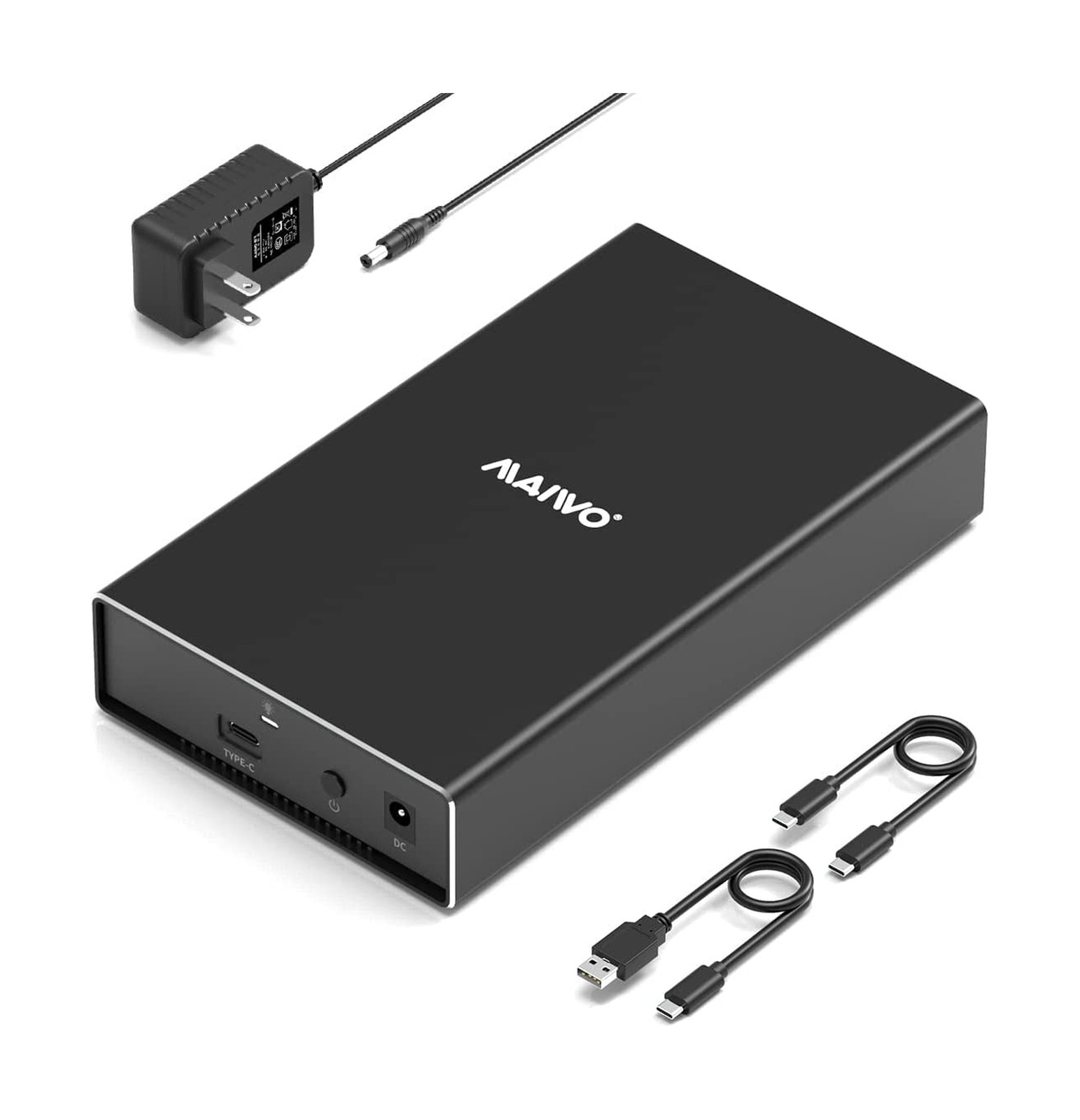MAIWO SAS to USB Adapter(MAX 6Gbps) 2.5/3.5 inch SAS&SATA SSD/HDD Enclosure w...