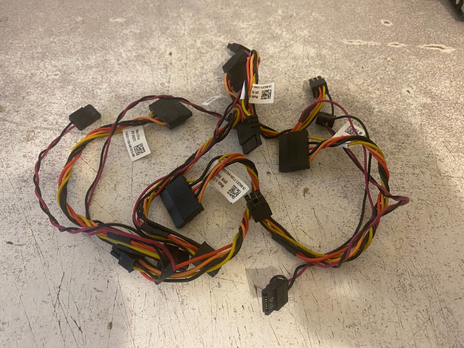 Lot of 5 Dell OptiPlex 3040 5040 7040 7050 7060 5060 SFF SATA Power Cable