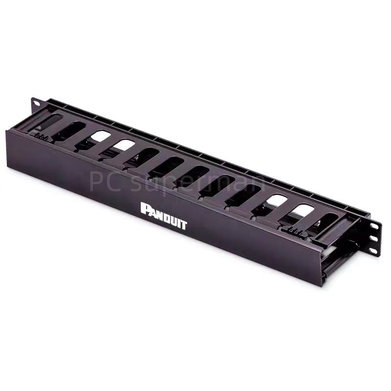 PANDUIT WMPFSE Cable Organizer 19" for Cabinet 24-port 1U Network Jumper Finish