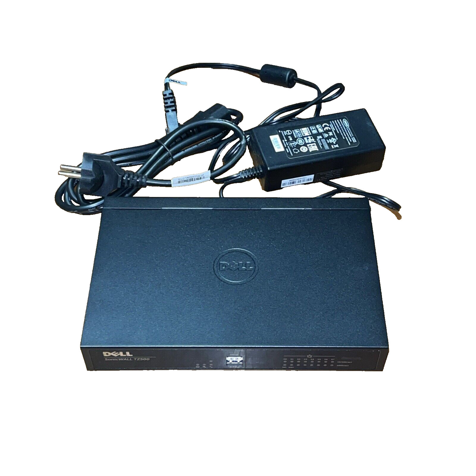 Dell SonicWALL TZ500 8Ports 1000Mbits Managed APL29-0B6 Firewall w/ Power Supply